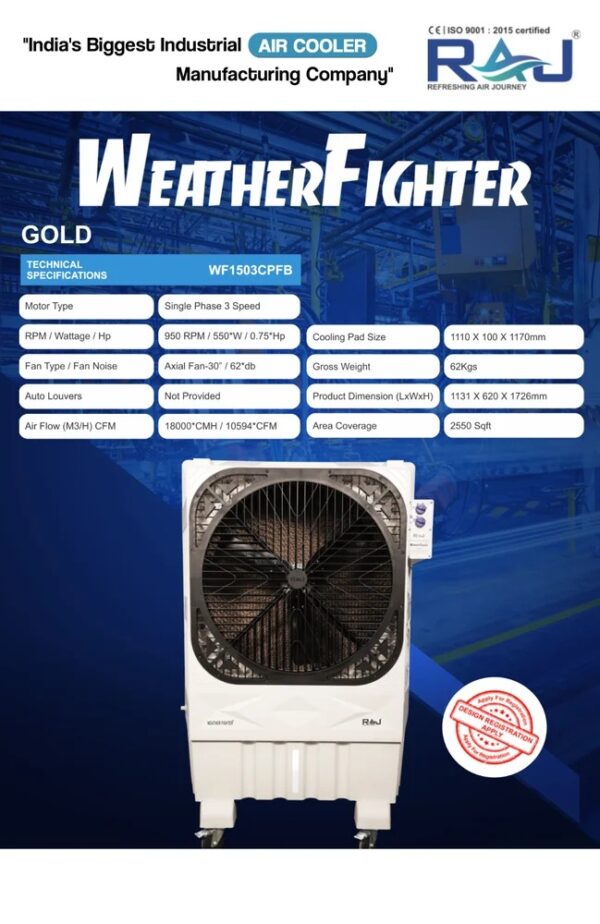 Raj Weather Fighter 3x Cooler - Image 5